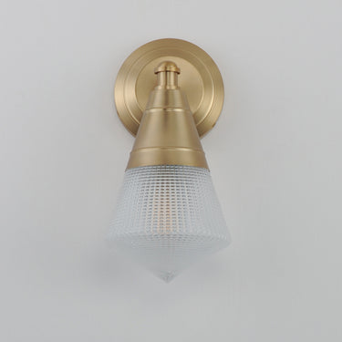 Maxim Lighting Hargreaves Wall Sconce Natural Aged Brass