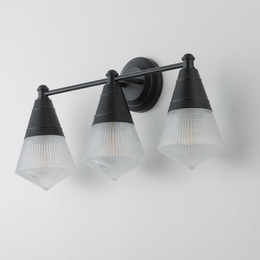 Maxim Lighting Hargreaves 3-Light Bath Vanity Black