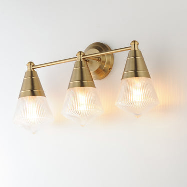 Maxim Lighting Hargreaves 3-Light Bath Vanity Natural Aged Brass