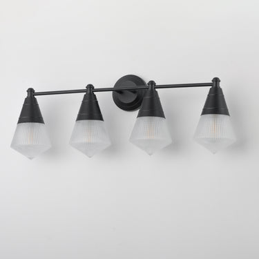 Maxim Lighting Hargreaves 4-Light Bath Vanity Black