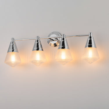 Maxim Lighting Hargreaves 4-Light Bath Vanity Polished Chrome