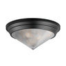 Maxim Lighting Hargreaves 3-Light Flush Mount Black