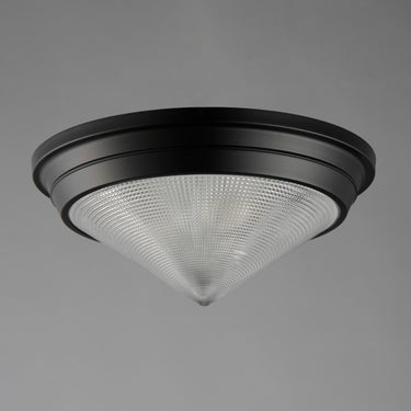 Maxim Lighting Hargreaves 3-Light Flush Mount Black