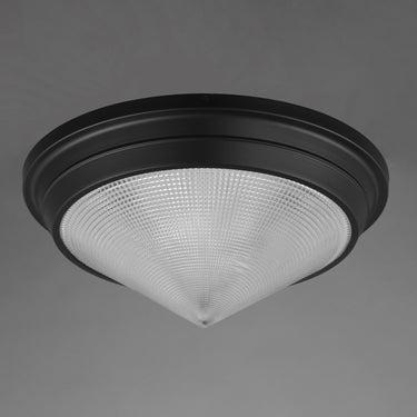 Maxim Lighting Hargreaves 3-Light Flush Mount Black