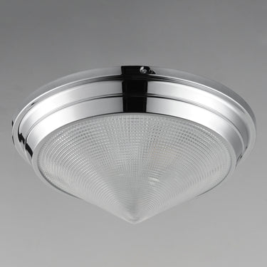 Maxim Lighting Hargreaves 3-Light Flush Mount Polished Nickel