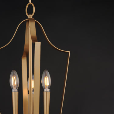 Maxim Lighting Arden 3-Light Pendant Natural Aged Brass