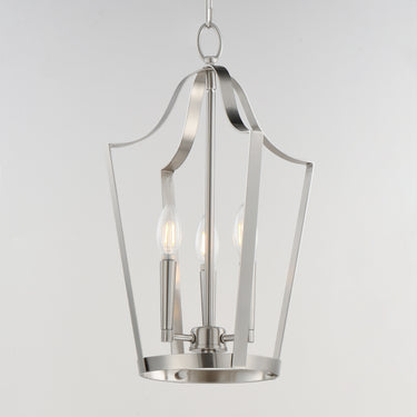 Maxim Lighting Arden 3-Light Pendant Satin Nickel