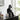 Finesse Decor Cool Dude with Hoodie Sculpture - Black & Chrome 