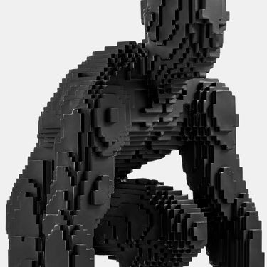 Finesse Decor Pixel Running Man Matte Black
