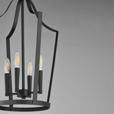 Maxim Lighting Arden 4-Light Pendant Black