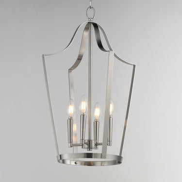 Maxim Lighting Arden 4-Light Pendant Satin Nickel