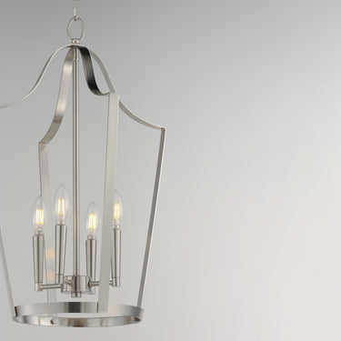 Maxim Lighting Arden 4-Light Pendant Satin Nickel