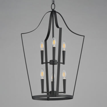 Maxim Lighting Arden 6-Light Pendant Black