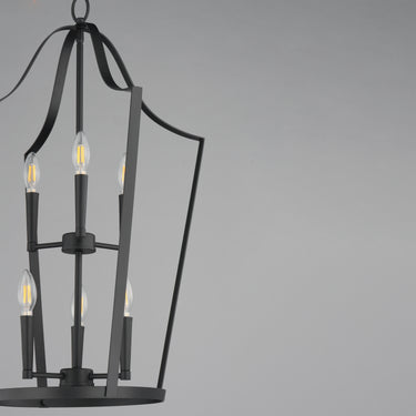 Maxim Lighting Arden 6-Light Pendant Black