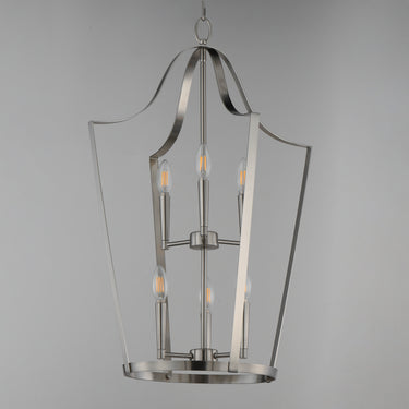 Maxim Lighting Arden 6-Light Pendant Satin Nickel