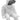 Finesse Decor Cool Dude with Hoodie Sculpture - White & Chrome 