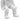 Finesse Decor Cool Dude with Hoodie Sculpture - White & Chrome 