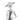 Finesse Decor Sonia Sculpture - Chrome 