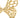 Finesse Decor Butterfly Wings Sculpture - Gold 