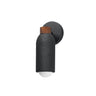 Maxim Lighting Pompeii Wall Sconce Lava/Black