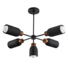 Maxim Lighting Pompeii 5-Light Pendant Lava/Black