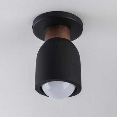 Maxim Lighting Pompeii Flush Mount Lava/Black