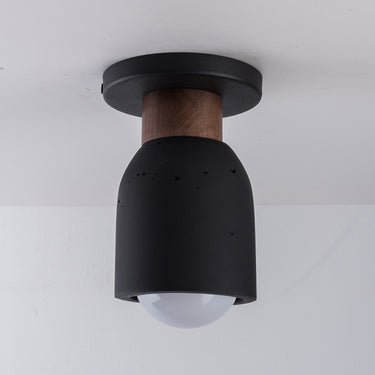 Maxim Lighting Pompeii Flush Mount Lava/Black