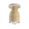 Maxim Lighting Pompeii Flush Mount Travertine/Oyster