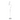 Finesse Decor Budapest Dimmable LED 63" Tall Floor Lamp - Silver 