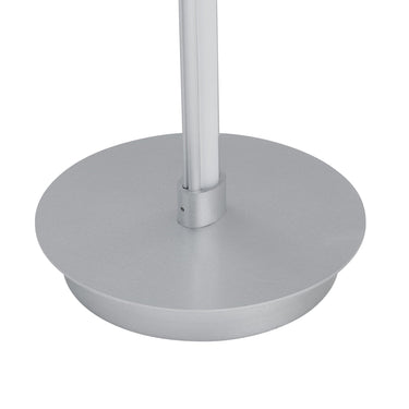 Finesse Decor Budapest Dimmable LED 63" Tall Floor Lamp Silver