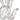 Finesse Decor Pixel Hand - Clear Mix Gold 