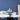 Finesse Decor Clear Gray & Blue Sculpture 