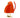 Finesse Decor Bird Sculpture - Large Orange 