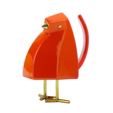Finesse Decor Bird Sculpture Large Orange
