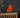 Finesse Decor Bird Sculpture - Large Orange 