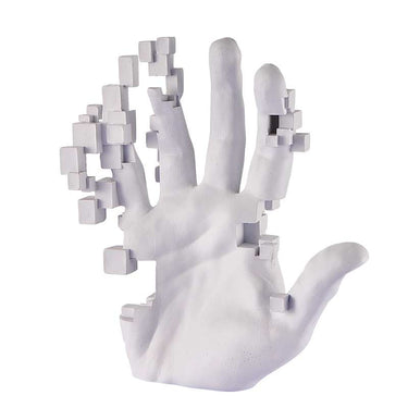 Finesse Decor Pixel Hand Matte White