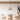 Finesse Decor Iron and Ropes 1 Light 15" Diam Pendant - Black and Beige 