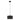 Finesse Decor Steel and Ropes with Shade Pendant - Black 