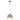 Finesse Decor Iron and Ropes 1 Light 13" Diam Pendant - Black and Beige 