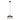 Finesse Decor Iron and Ropes 1 Light 14" Diam Pendant - Black and Cream 