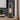 Finesse Decor Table Lamp Satin Black & Wood 