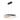 Finesse Decor Chandelier Lamp Satin Black & Wood 