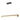 Finesse Decor Chandelier Linear Satin Black & Wood 