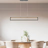 Finesse Decor Chandelier Satin Black & Wood