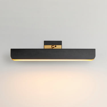 Maxim Lighting Miles 24" Articulating LED Wall Sconce Black/Natural Aged Brass