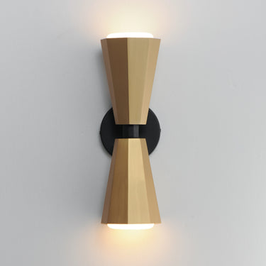 Maxim Lighting Rizzo 2-Light Wall Sconce Black/Antique Brass