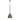 Maxim Lighting Fleur Mini Pendant Black/Gold