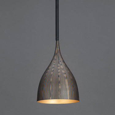 Maxim Lighting Fleur Mini Pendant Black/Gold