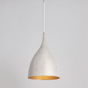 Maxim Lighting Fleur Small Pendant White/Gold