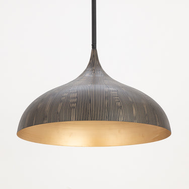 Maxim Lighting Fleur Large Pendant Black/Gold